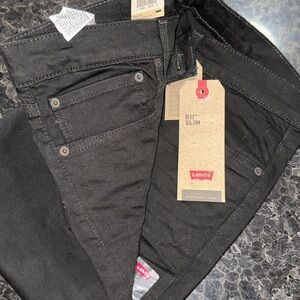 Levi's 511 Slim Fit Charcoal Jeans